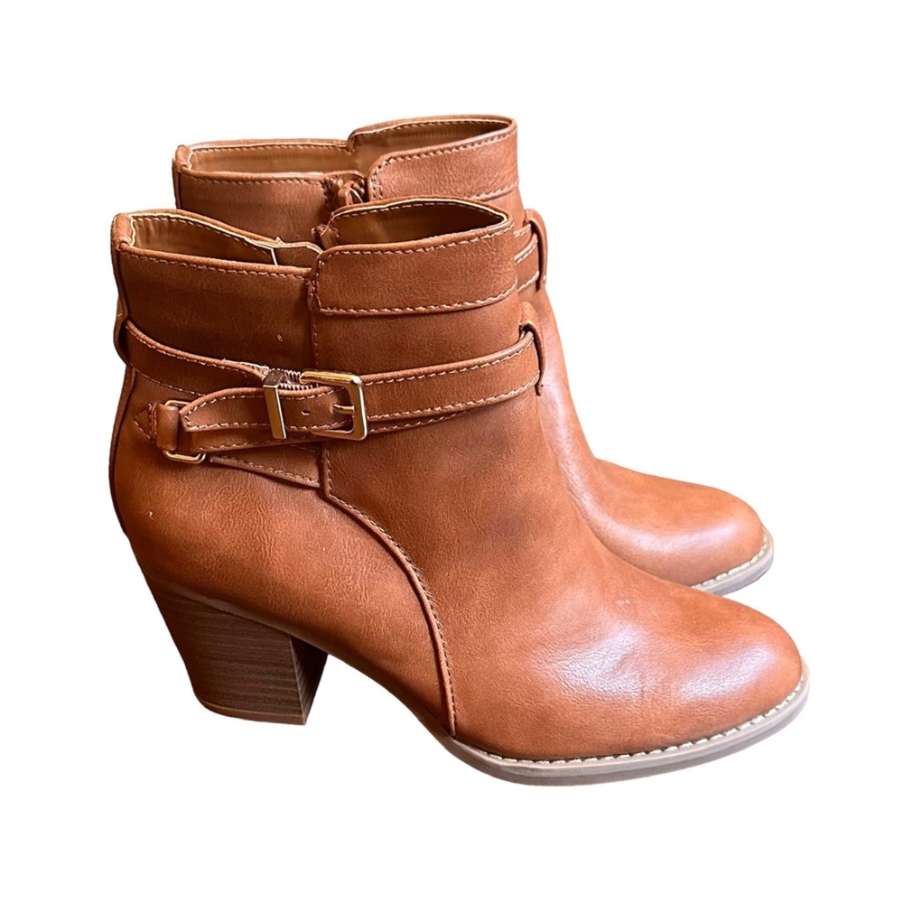 Express Brown Booties